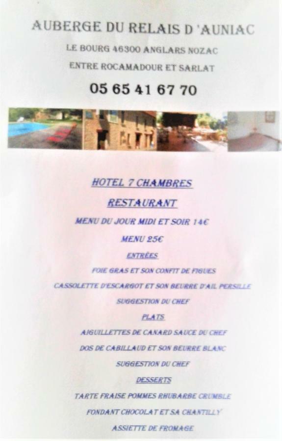 Du Relais D'auniac Hotel